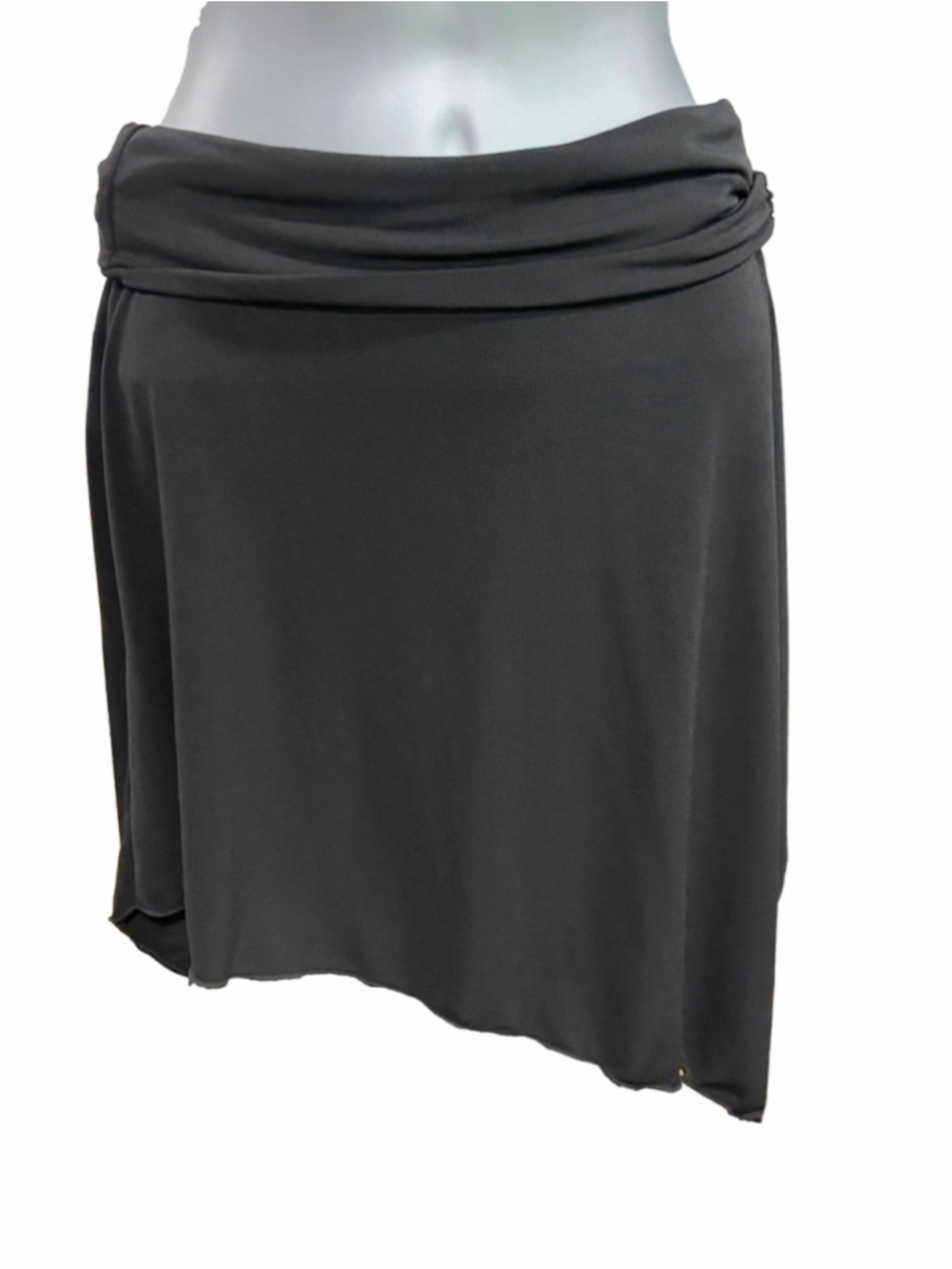 Y2K Women's Julie’s Closet Asymmetrical Skirt Black Size Small